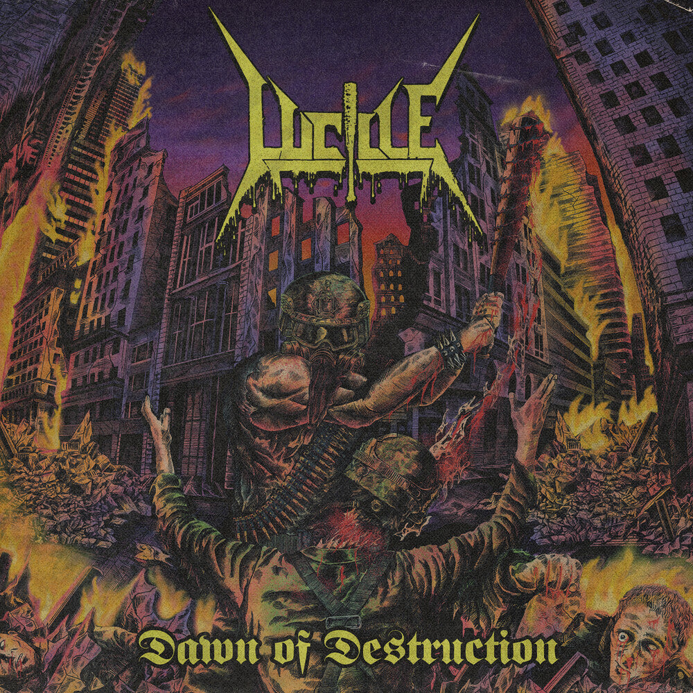the album cover for Lucille - Dawn Of Destruction