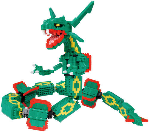 Nanoblock - Pokemon Series - Rayquaza Extreme Deluxe Edition - Collectibles