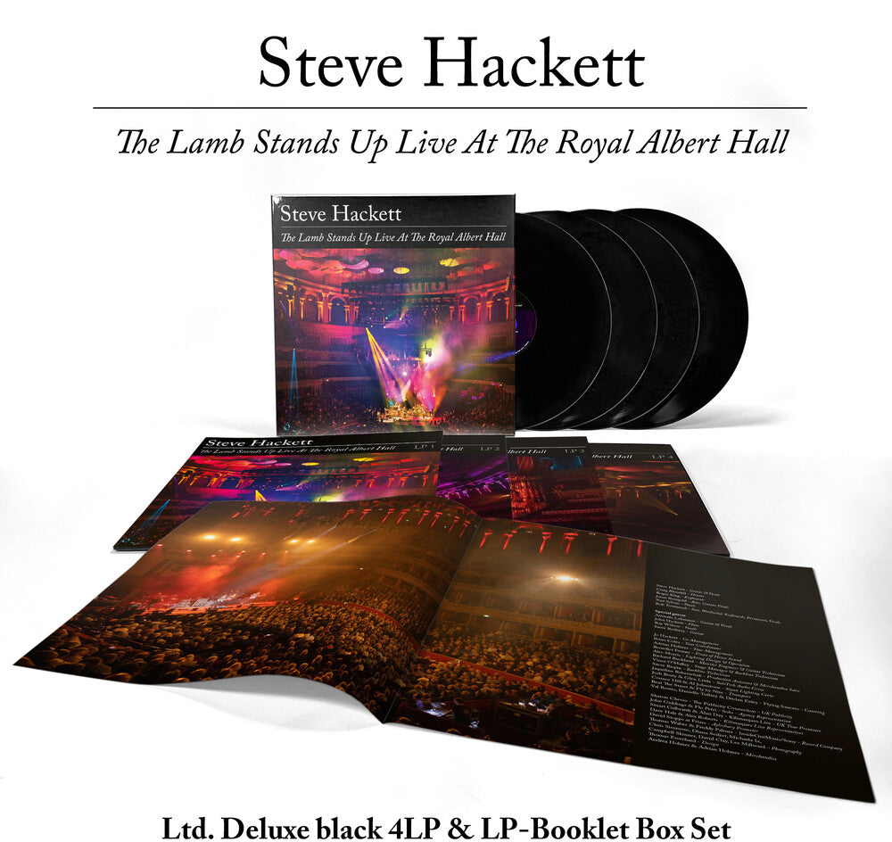 Steve Hackett - The Lamb Stands Up Live At The Royal Albert Hall [4 LP] Vinyl Record