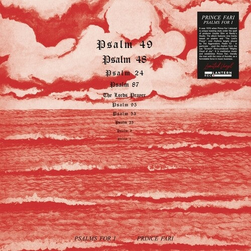 Prince Far I - Psalms For I - Vinyl Record