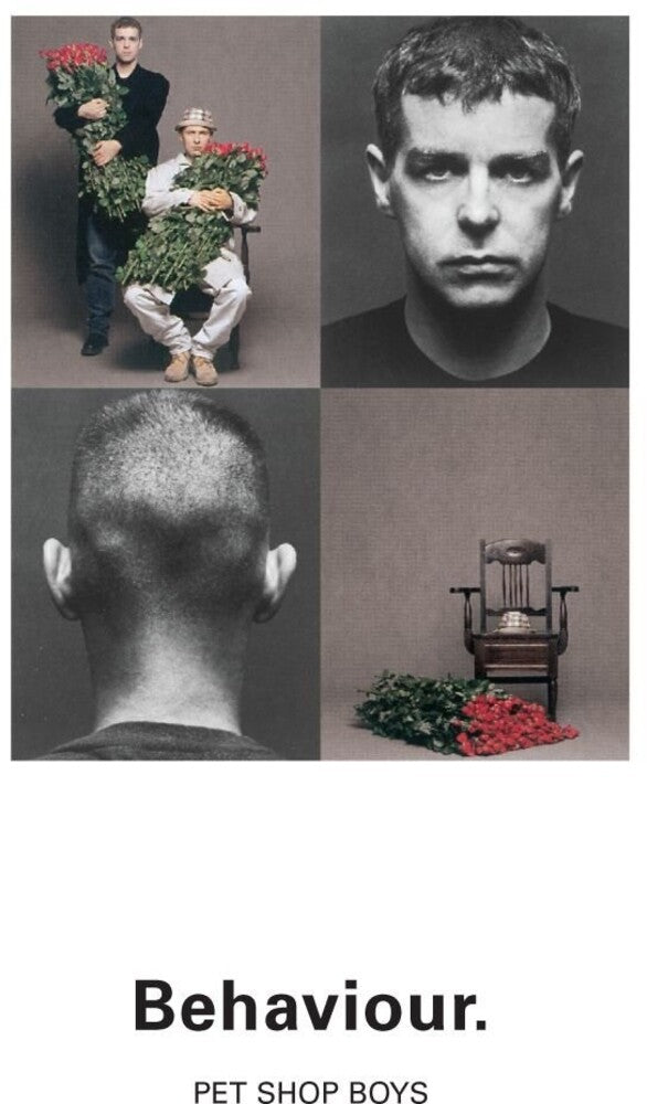 the album cover for Pet Shop Boys - Behaviour (Spa)