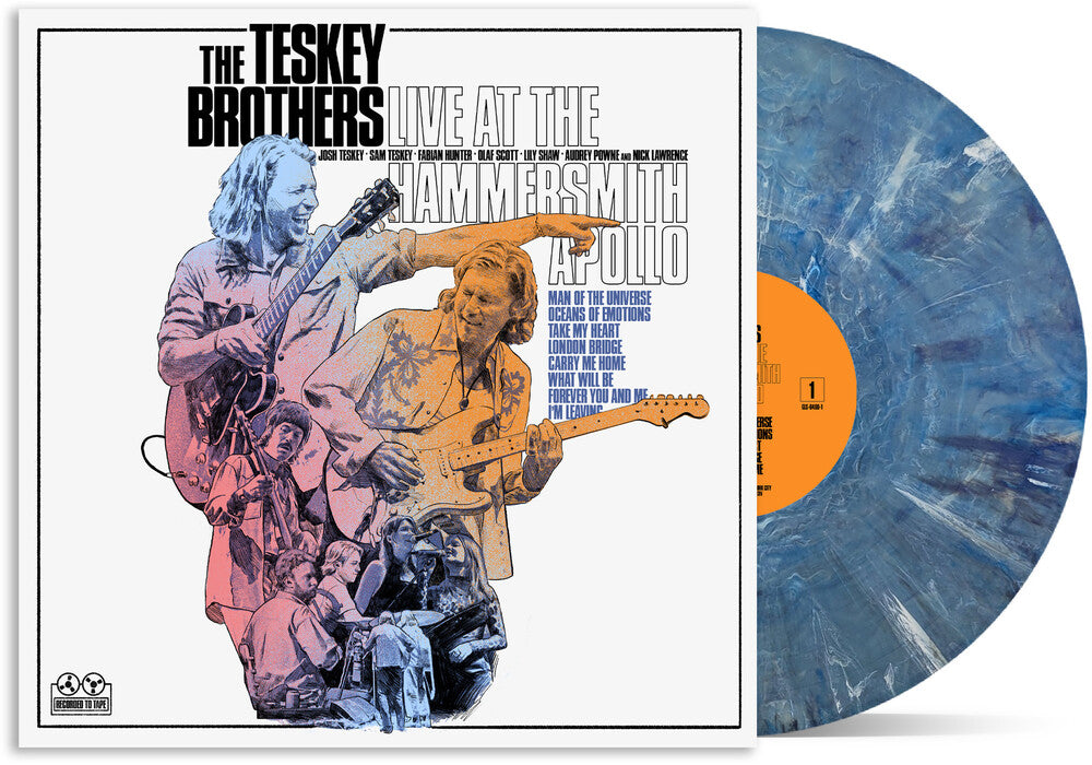 The Teskey Brothers - Live At The Hammersmith Apollo [LP Huron Blue] Vinyl Record