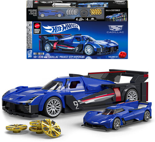 Mattel Brick Shop Hot Wheels - Brick Shop Hot Wheels Speed Building Set Cadillac - Collectibles