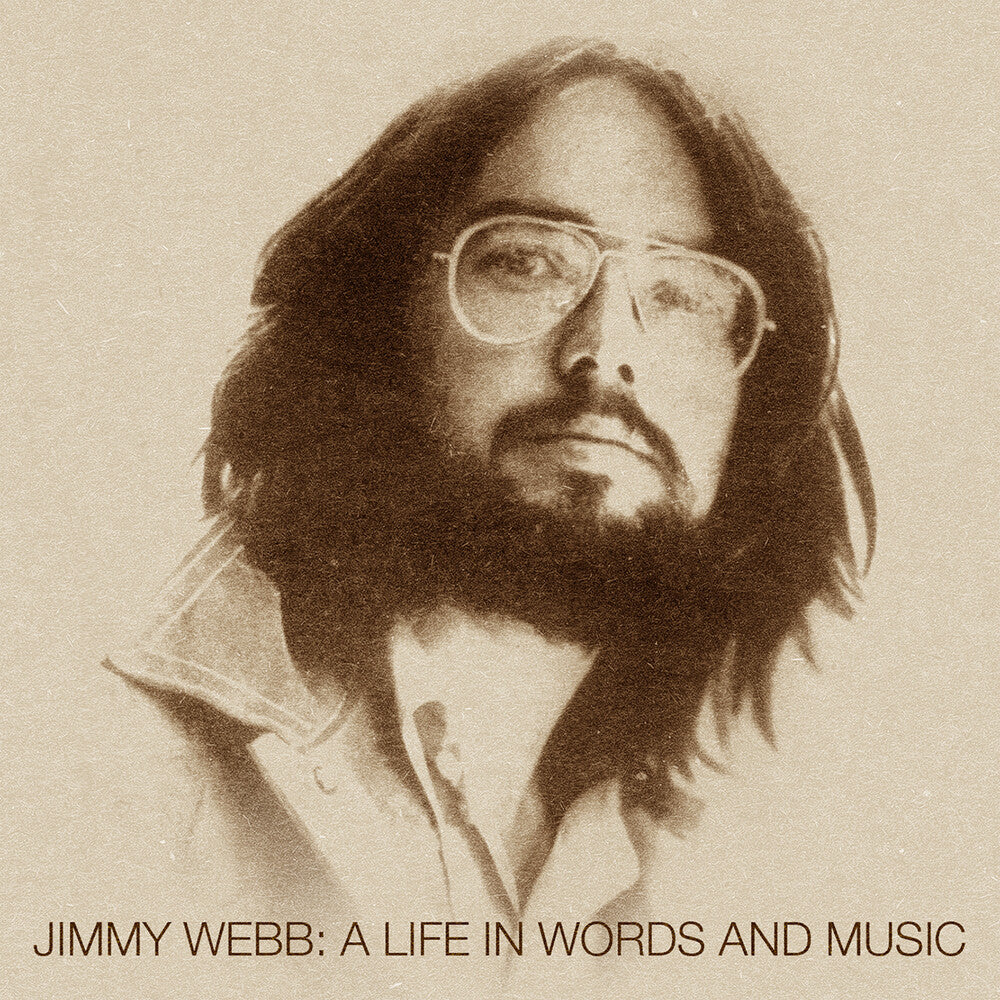 the album cover for Jimmy Webb - Life In Words & Music The Reprise Seventies (Box)