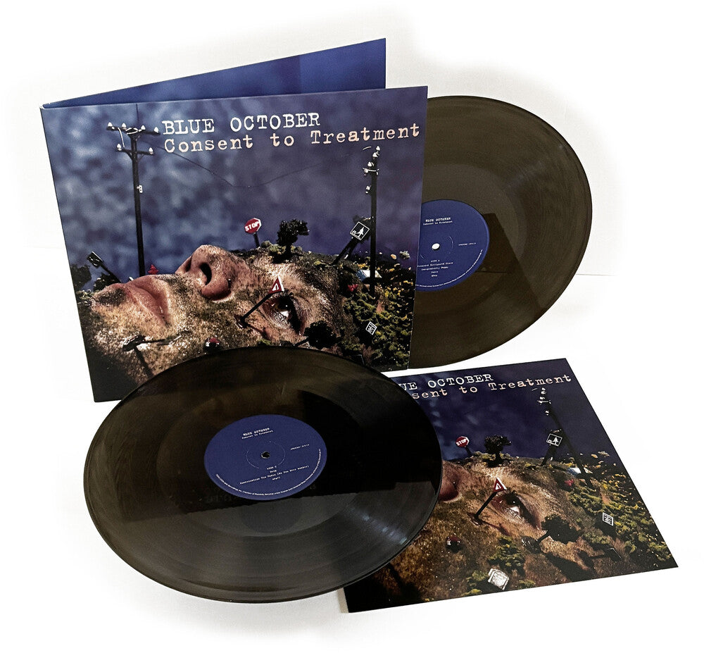 Blue October - Consent To Treatment - [2 LP Clear Black] Vinyl Record