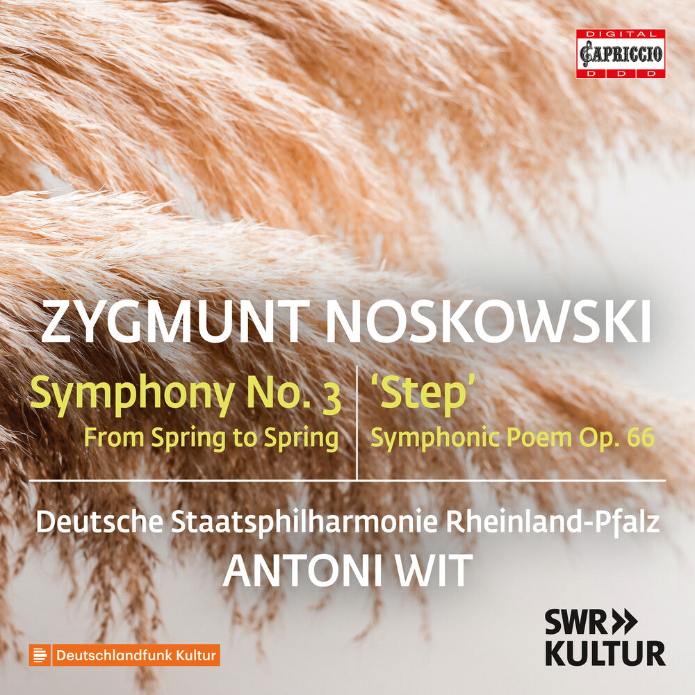 the album cover for Deutsche Staatsphilharmonie Rheinland-Pfalz - Zygmunt Noskowski: Sym No. 3