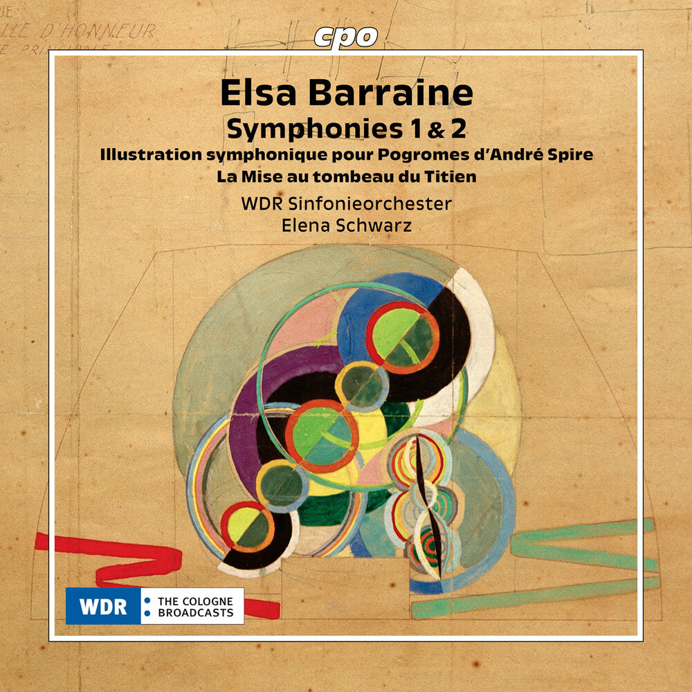 the album cover for Ricci / Wdr Sinfonieorchester - Symphonies 1 & 2