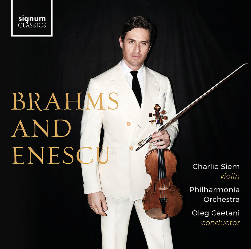 Brahms & Enescu Music CD