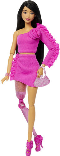 Barbie Deluxe Style - Barbie Dlx Style Black Hair Glittery Prosthetic - Collectibles