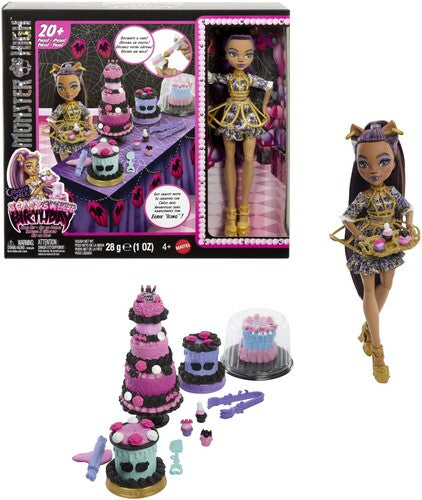 Monster High - Monster High Scary Sweet Birthday Set & Clawdeen - Collectibles