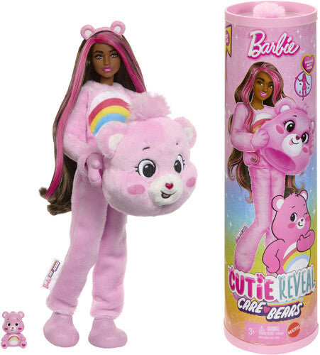 Barbie Cutie Reveal X Care Bears - Barbie Cutie Reveal Barbie X Care Bears Cheer Bear - Collectibles