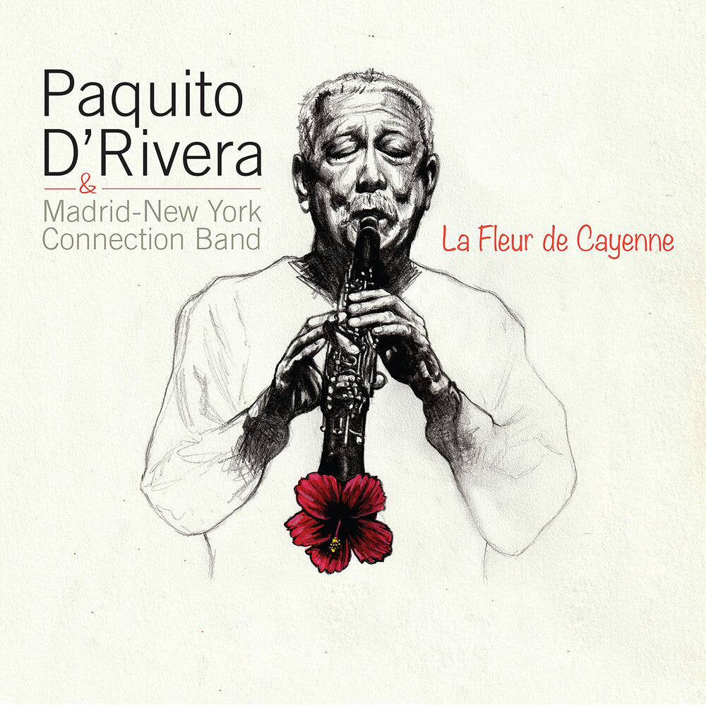 the album cover for D'Rivera, Paquito / Madrid-New York Connection Band - La Fleur De Cayenne