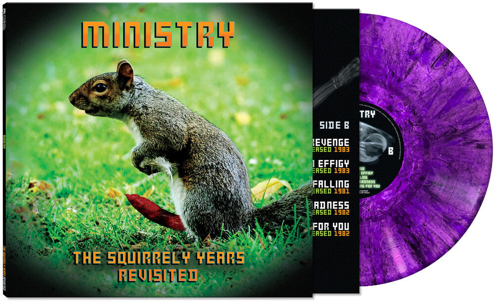 Ministry - THE SQUIRRELY YEARS REVISITED -  [Purple Marble LP] Vinyl Record