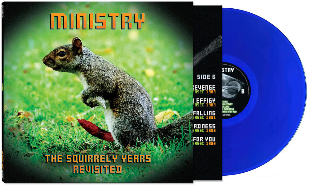 Ministry - THE SQUIRRELY YEARS REVISITED -  [Translucent Blue LP] Vinyl Record