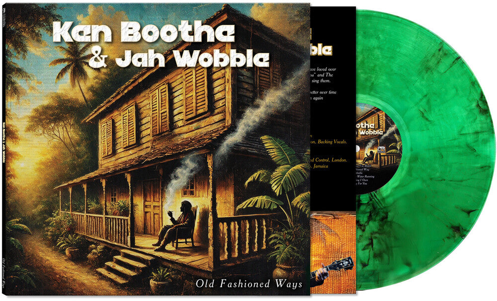 Ken Boothe & Jah Wobble - Old Fashioned Ways -  [Green Marble LP] Vinyl Record