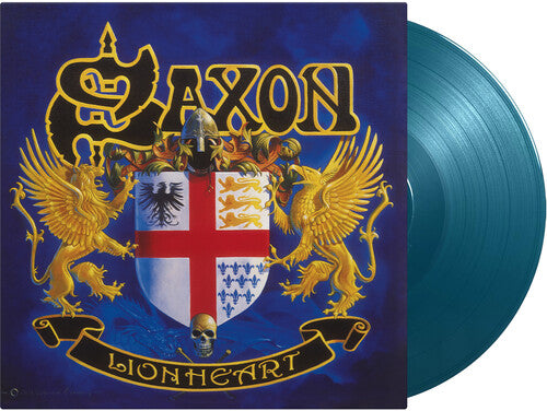 Saxon - Lionheart [Aquamarine] Vinyl Record