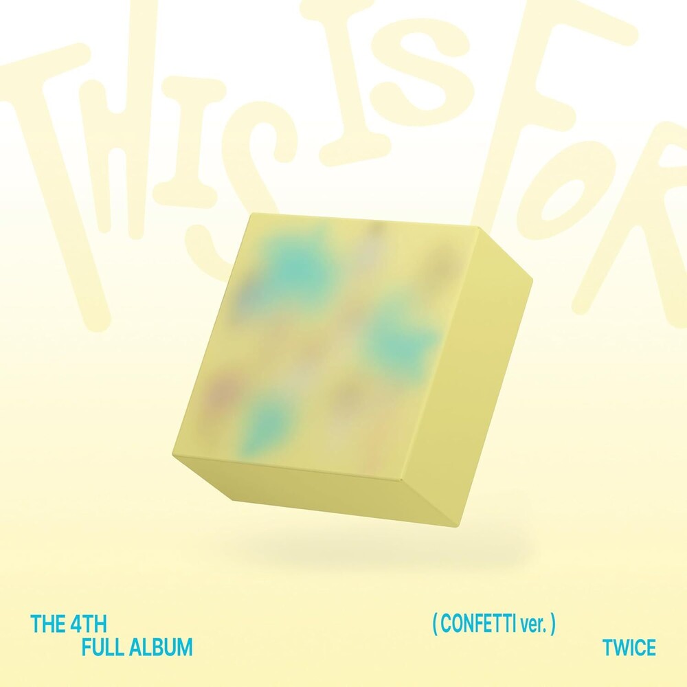 This Is For [Confetti Ver.] (W/Book) (Key) (Post) Music CD