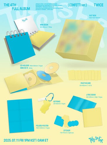 Twice - This Is For [confetti Ver.] - Music CD