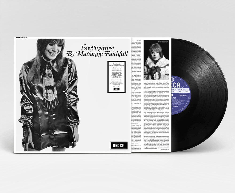 Marianne Faithfull - Loveinamist [LP] Vinyl Record