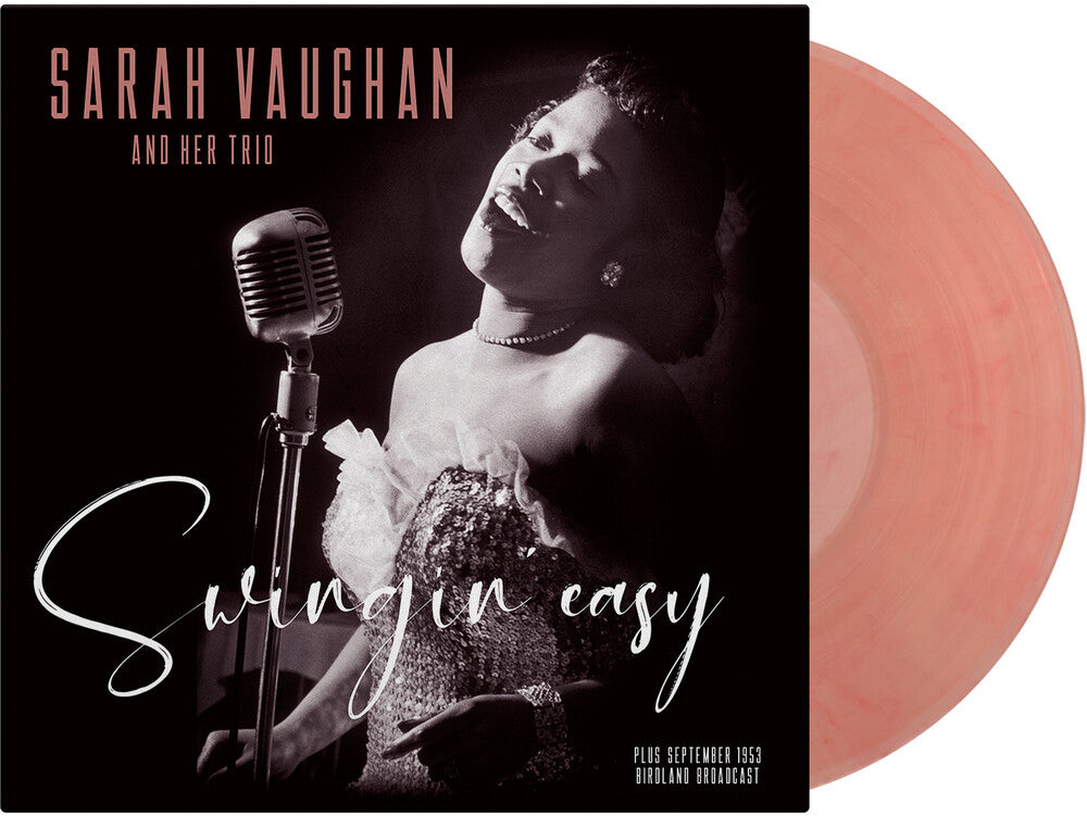 Sarah Vaughan - Swingin Easy / Birdland [Clear Vinyl] [Limited Edition] [180 Gram] (Red) Vinyl Record