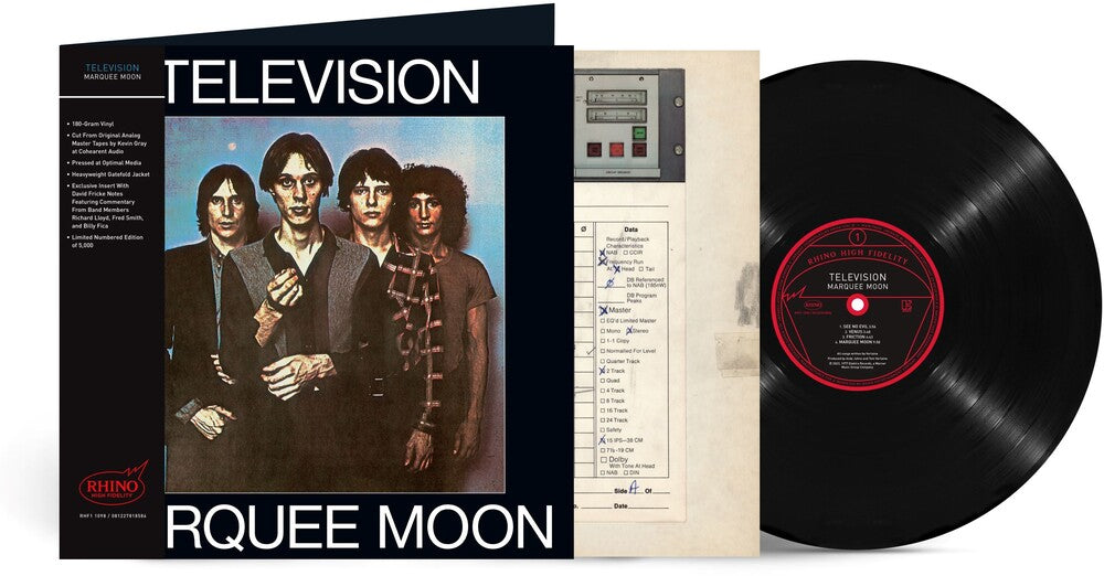 Television - Marquee Moon [Retailer Exclusive] (Rhino High Fidelity) Vinyl Record