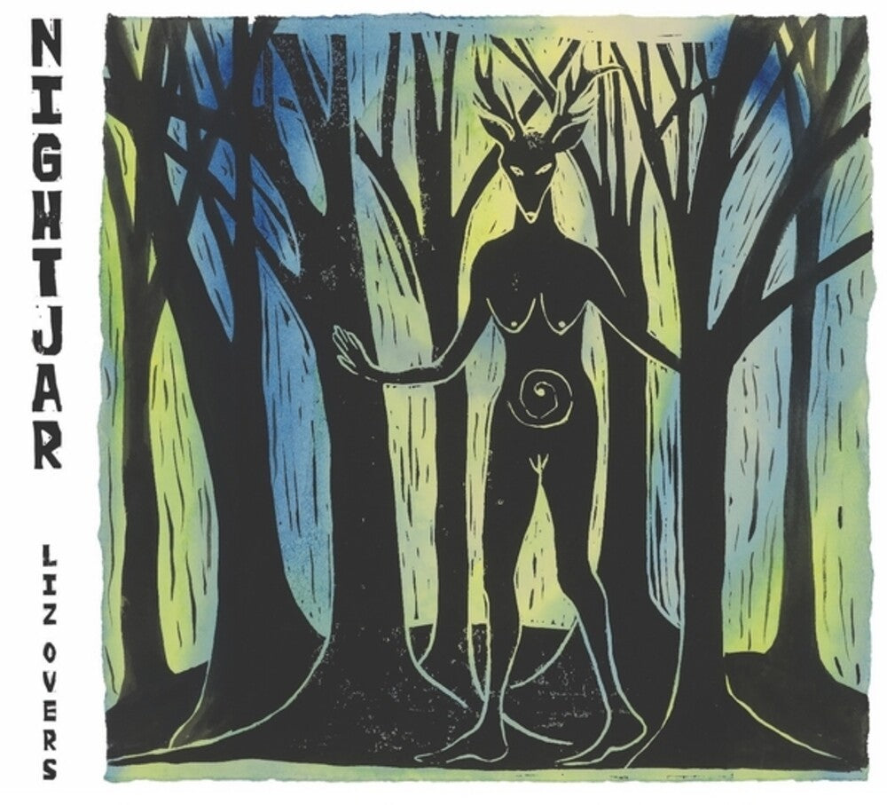 the album cover for Liz Overs - Nightjar