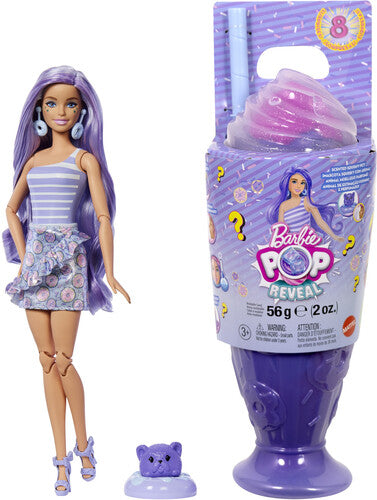 Barbie Pop Reveal - Barbie Pop Reveal Treats Series Purple Doll - Collectibles