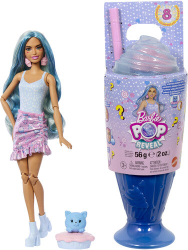 Barbie Pop Reveal - Barbie Pop Reveal Treats Series Blue Doll - Collectibles
