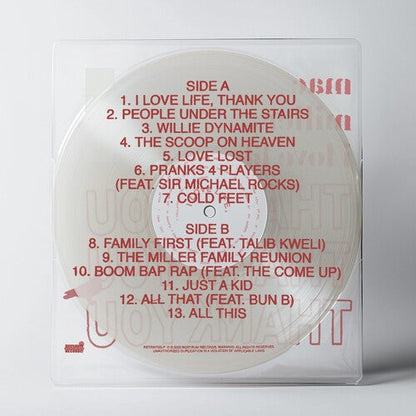 Mac Miller - I Love Life, Thank You [Clear] Vinyl Record
