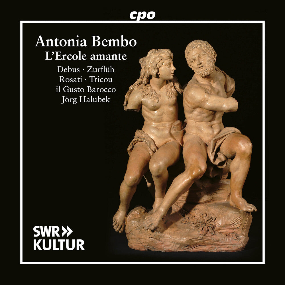 the album cover for Yannick Debus - L'ercole Amante