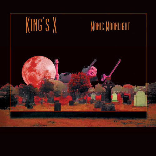 King's X - Manic Moonlight [2LP Orange] Vinyl Record