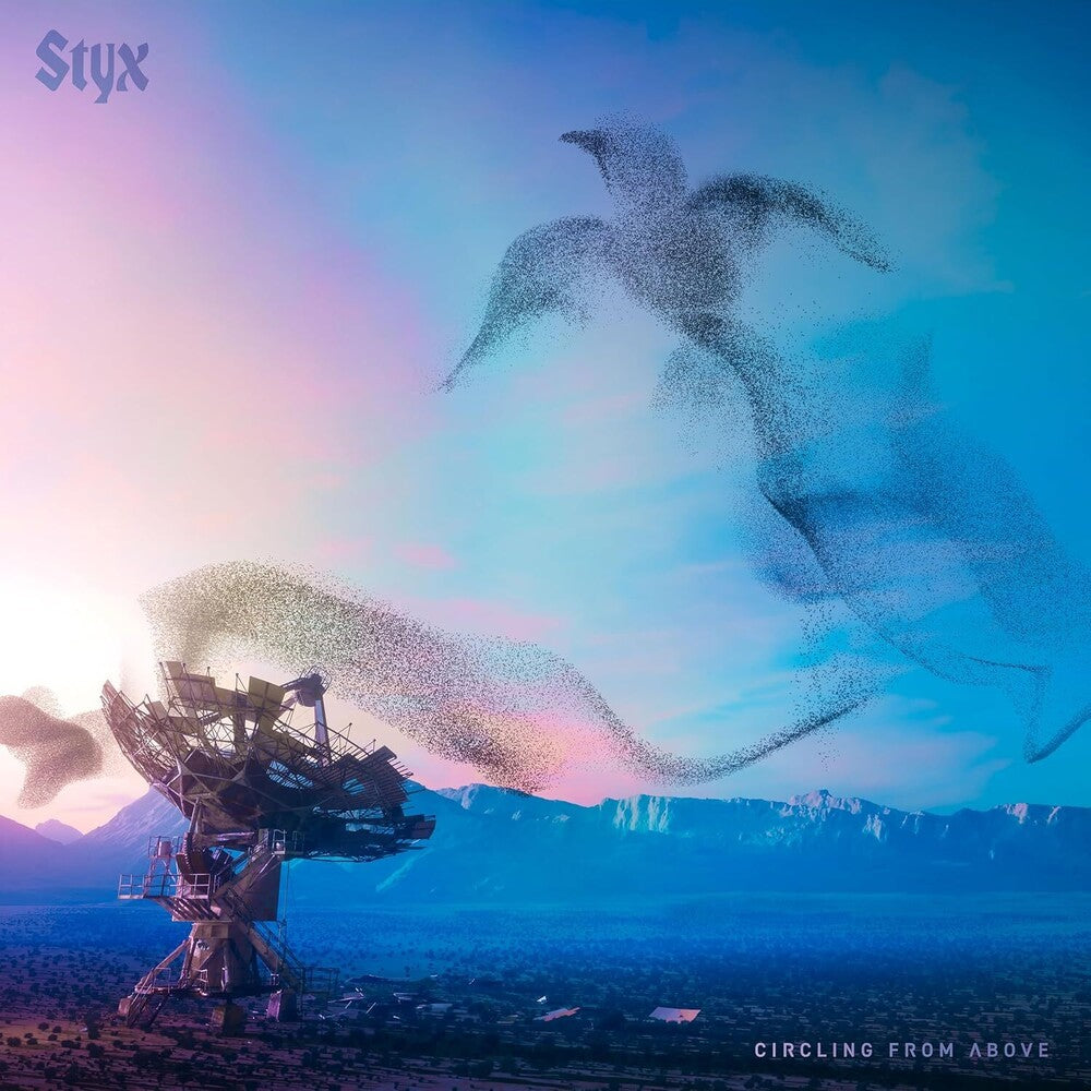 the album cover for Styx - Circling From Above