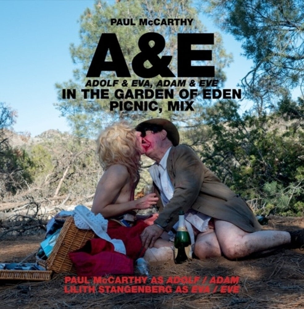 the album cover for Paul Mccarthy - A&E Adolf & Eva Adam & Eve In The Garden Of Eden