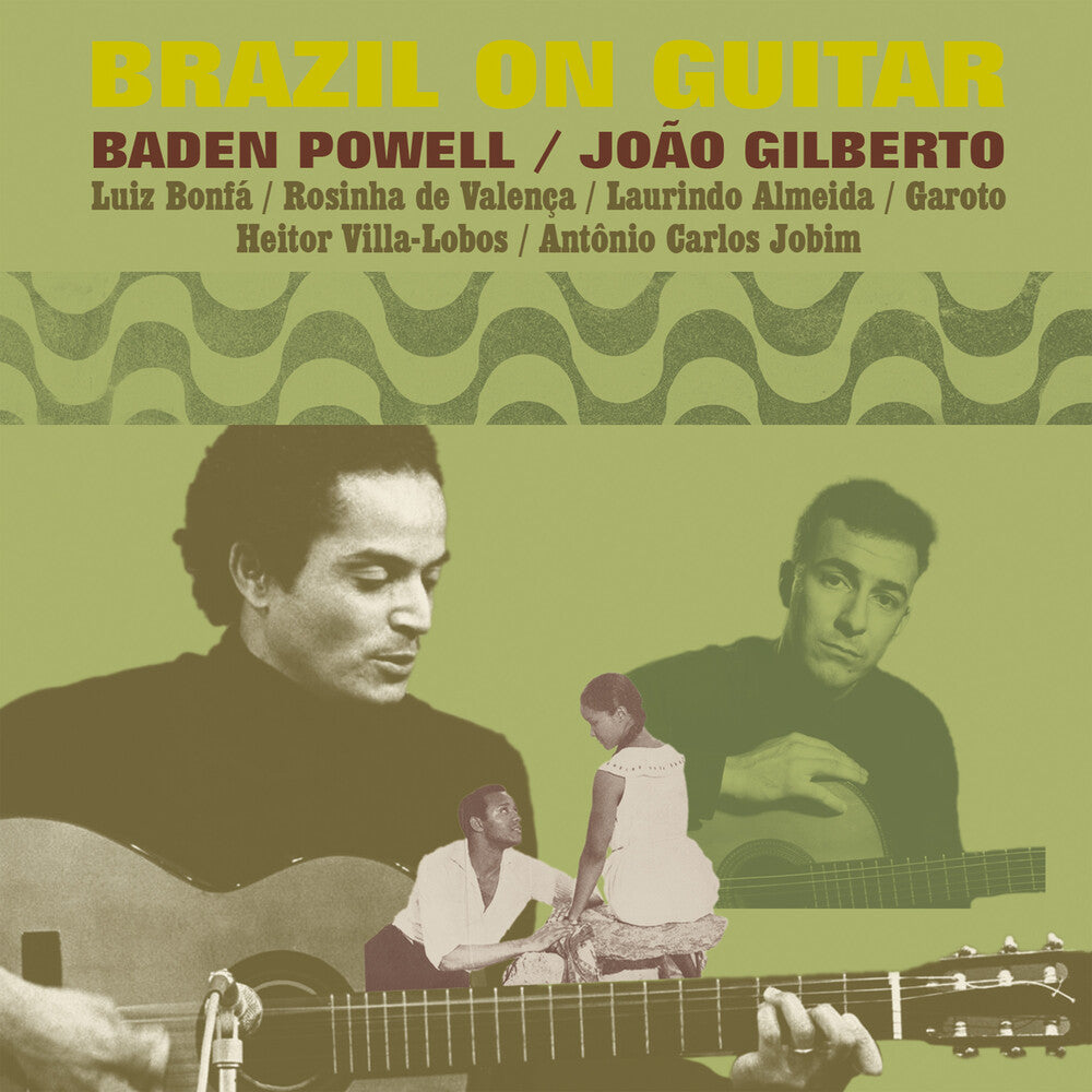 the album cover for Baden Powell  / Gilberto,Joao / Bonfa,Luiz - Brazil On Guitar (Uk)