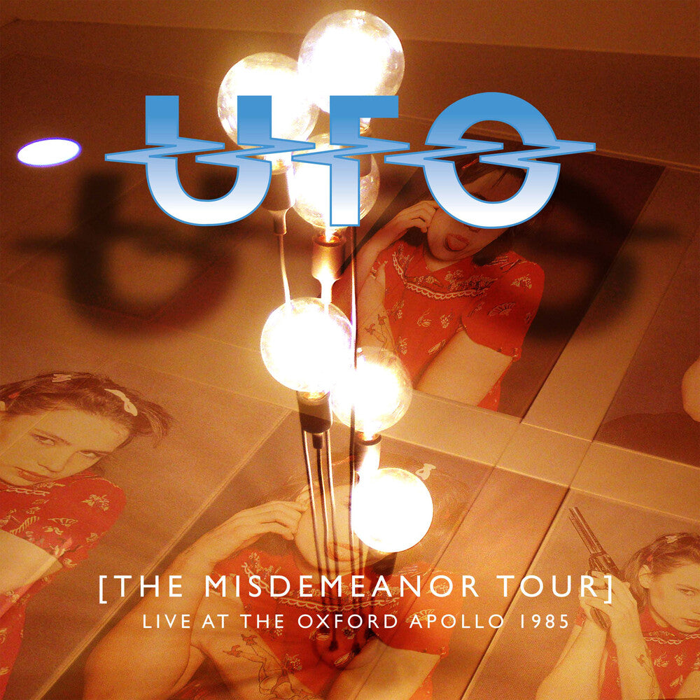 the album cover for UFO - Misdemeanour Tour Live (W/Dvd) (Uk)