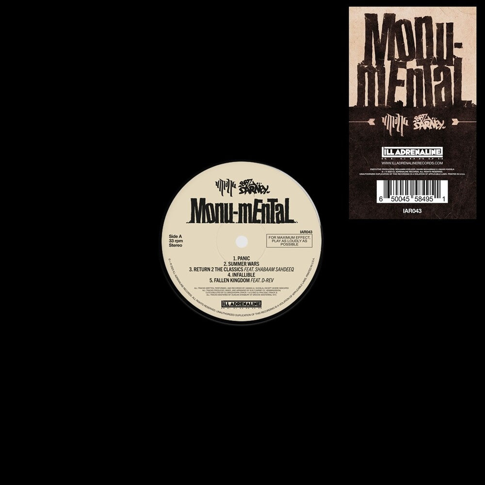 Monu-mEnTaL [LP] Vinyl Record