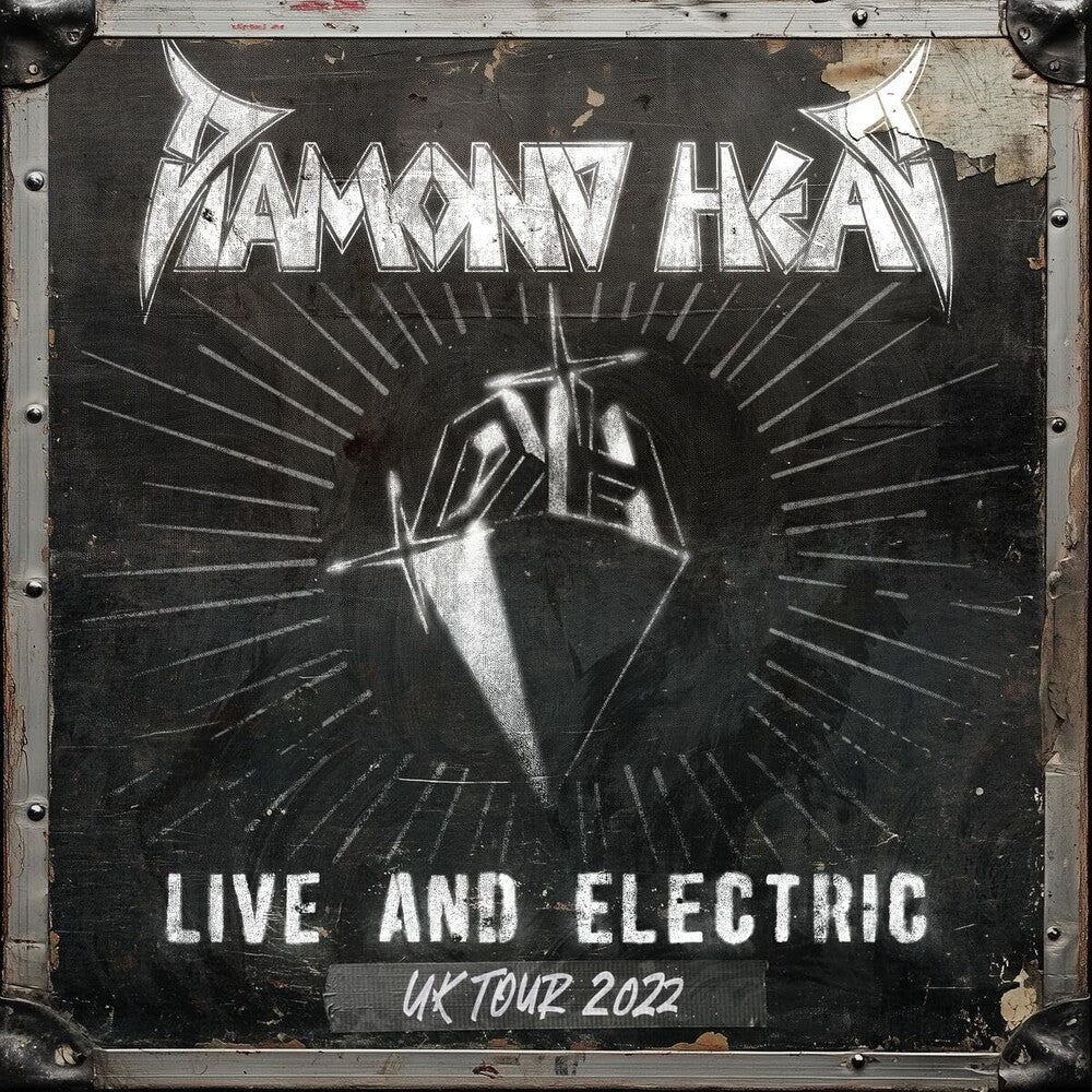 the album cover for Diamond Head - Live And Electric