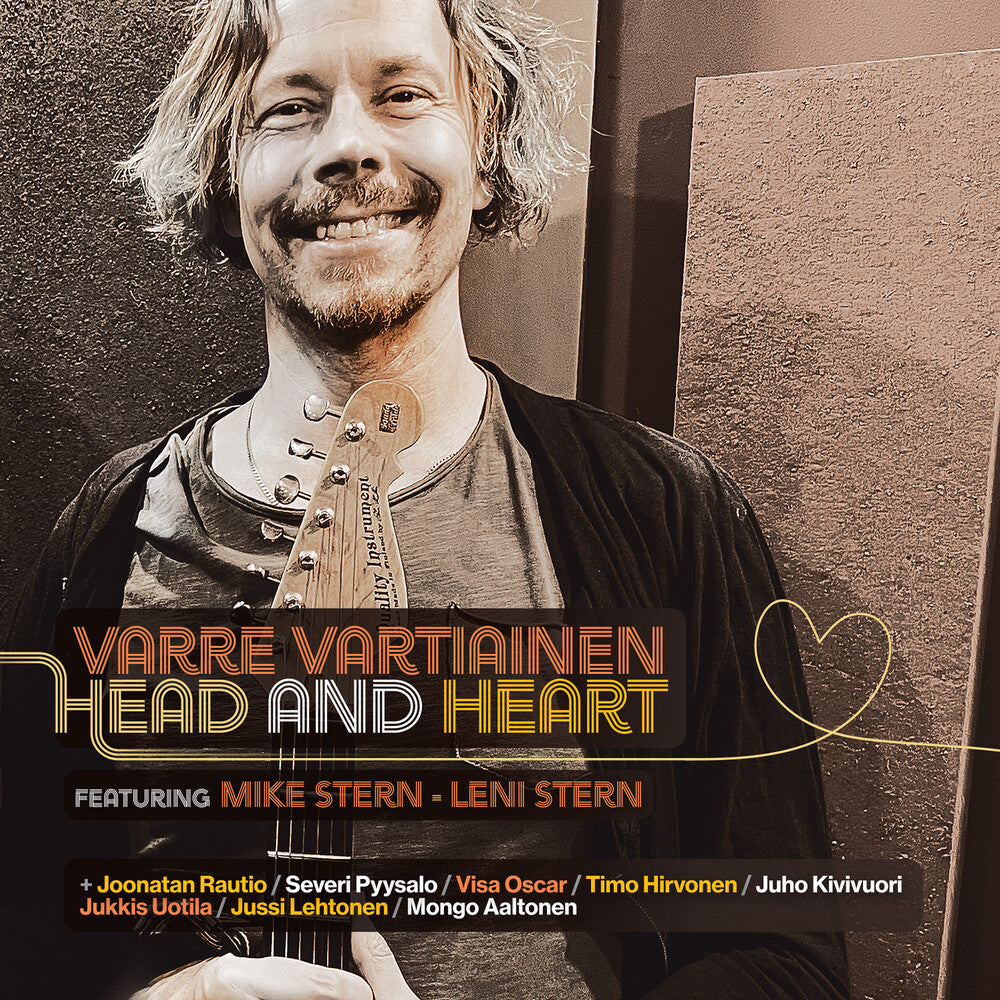 the album cover for Vartiainen, Varre / Stern, Mike - Head & Heart