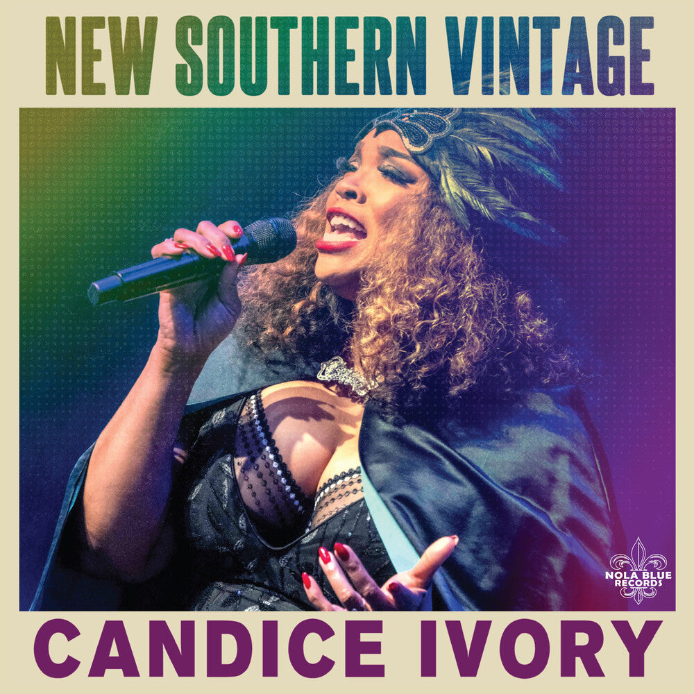 the album cover for Ivory, Candice - New Southern Vintage