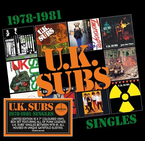 Uk Subs - 1978-1981 Singles - Vinyl Record