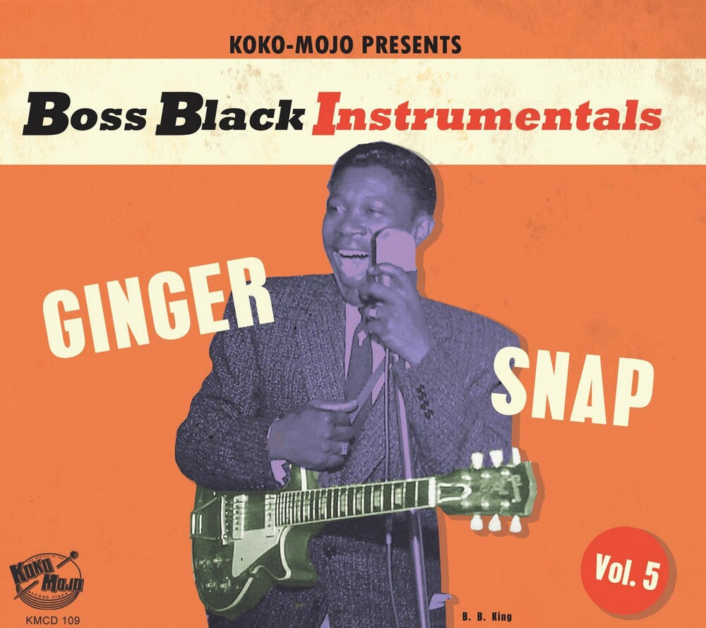 Boss Black Instrumentals Vol. 5 Ginger Snap (Various Artists) Music CD