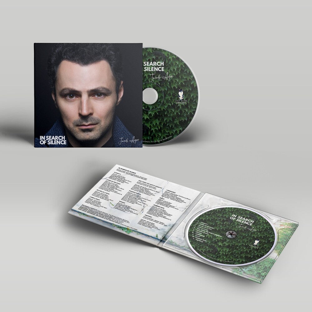 the album cover for Agar, Jacob - In Search of Silence