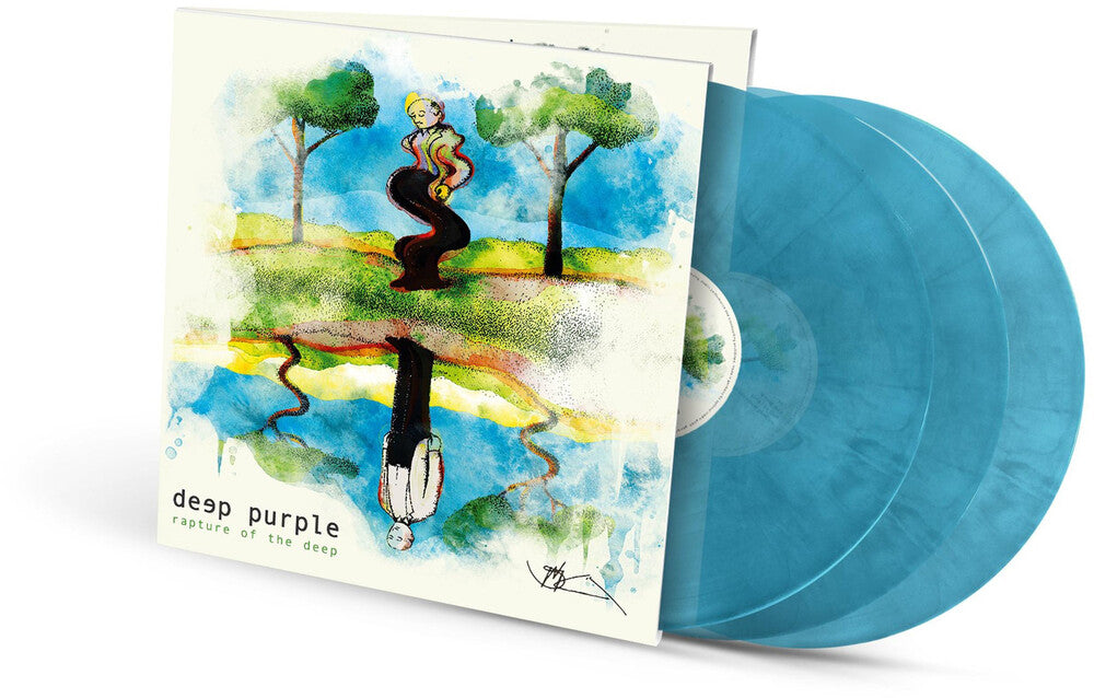 Deep Purple - Rapture of the Deep (20th Anniversary Remix) -  [Transparent Sky Blue 3LP] Vinyl Record