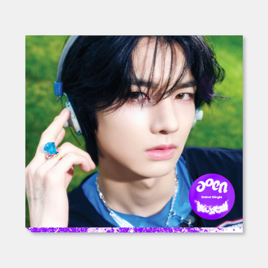 the album cover for Aoen - The Blue Sun The Sun Version - Haku Version