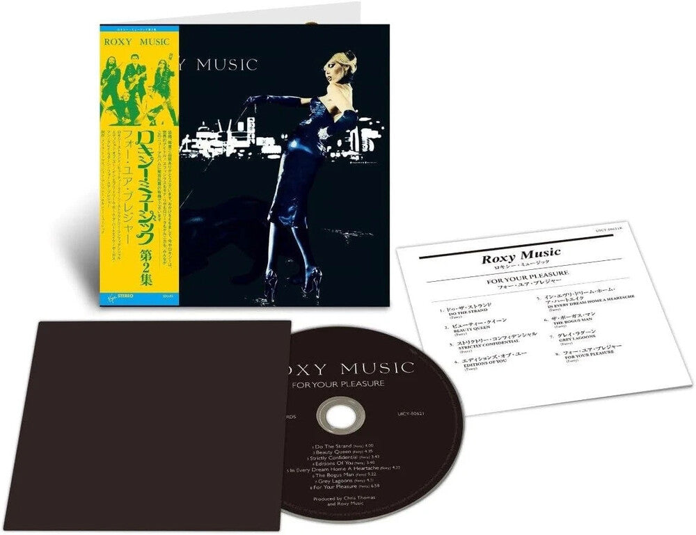 the album cover for Roxy Music - For Your Pleasure - SHM-Paper Sleeve