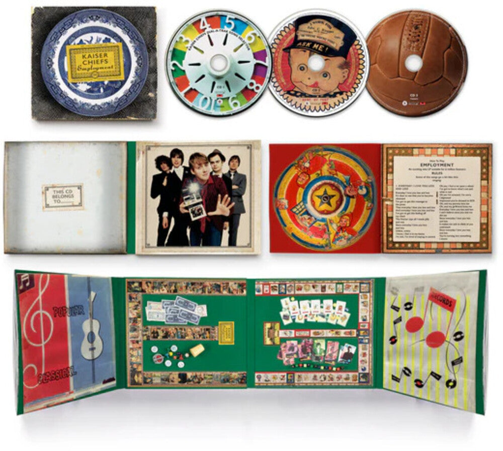 the album cover for Kaiser Chiefs - Employment 20: China Anniversary Edition (Uk)