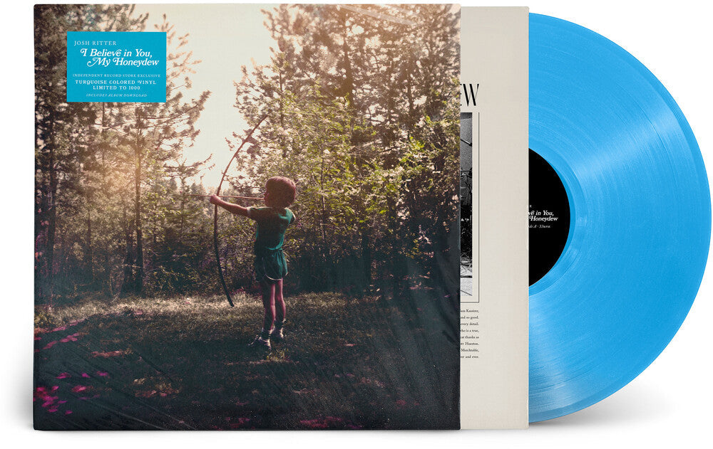 Josh Ritter - I Believe in You, My Honeydew [Indie Exclusive Turquoise LP] Vinyl Record