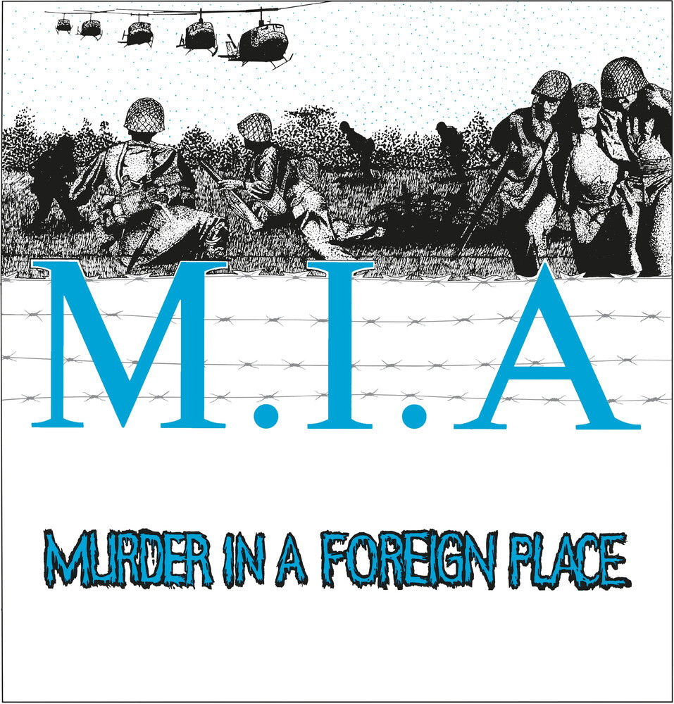 Murder In A Foreign Place (Blue) [Colored Vinyl] [With Booklet] Vinyl Record