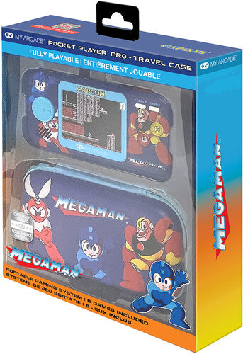 Myarcade Dgunl7149 Mega Man Pocket Player Pro Hndh - Myarcade Dgunl7149 Mega Man Pocket Player Pro Hndh - Game Accessories