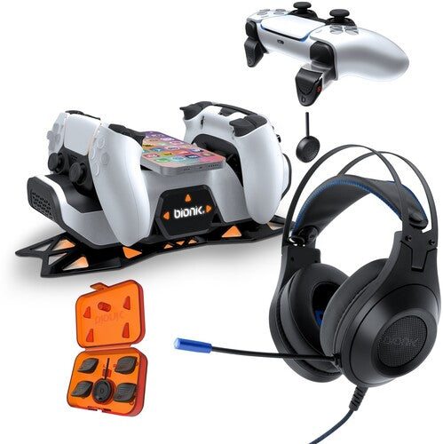 Bionik Bnk9127 Playstaion 5 Pro Pack 3 Piece Kit - Bionik Bnk9127 Playstaion 5 Pro Pack 3 Piece Kit - Game Accessories